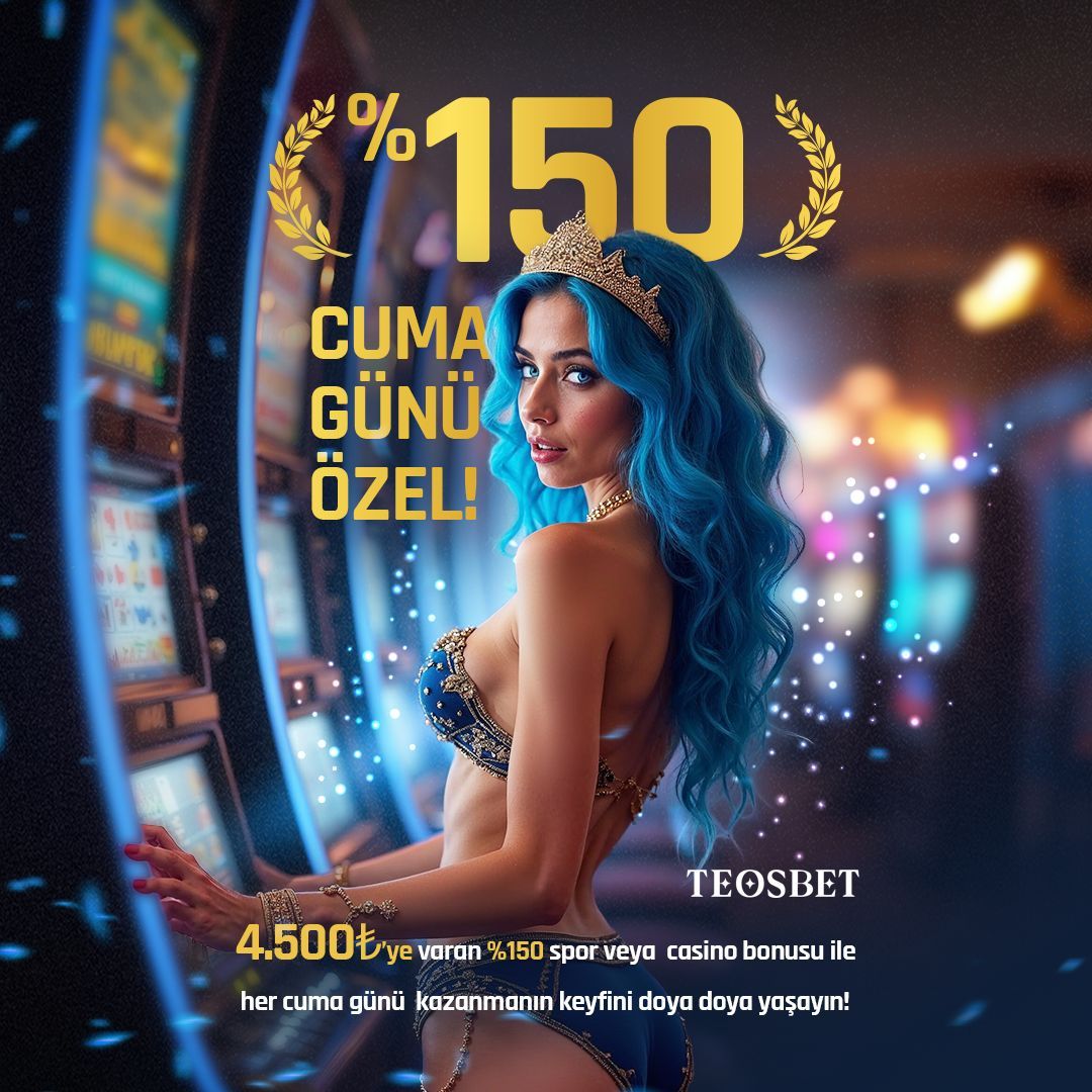 teosturkeyy's tweet photo. 🎰 Cuma Günü Şöleni Başlıyor! 🎰

 Sadece Cuma gününe özel %150 BONUS! 💎
 💰 4.500₺’ye varan ekstra kazanç seni bekliyor!

 Kazancını katla, hafta sonuna mutlu gir! 🏆
 🔗 https://t.co/mjos8EAA7C https://t.co/CwkUQOsx2j