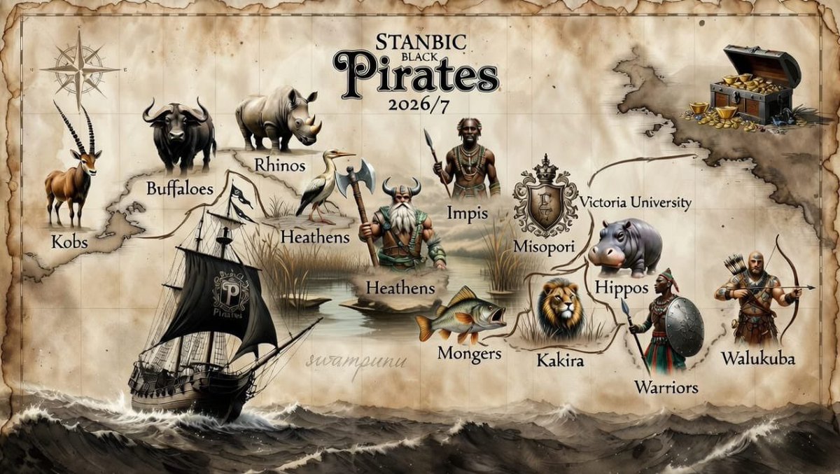 piratesrugbyUG's tweet image. How we sail in the 2026 Uganda Rugby Premiership.

COME ON YOU PIRATES 🏴‍☠️ 

#StanbicPirates ll #RokeWithPirates ll #VisitKPA ll #PiratesStrong