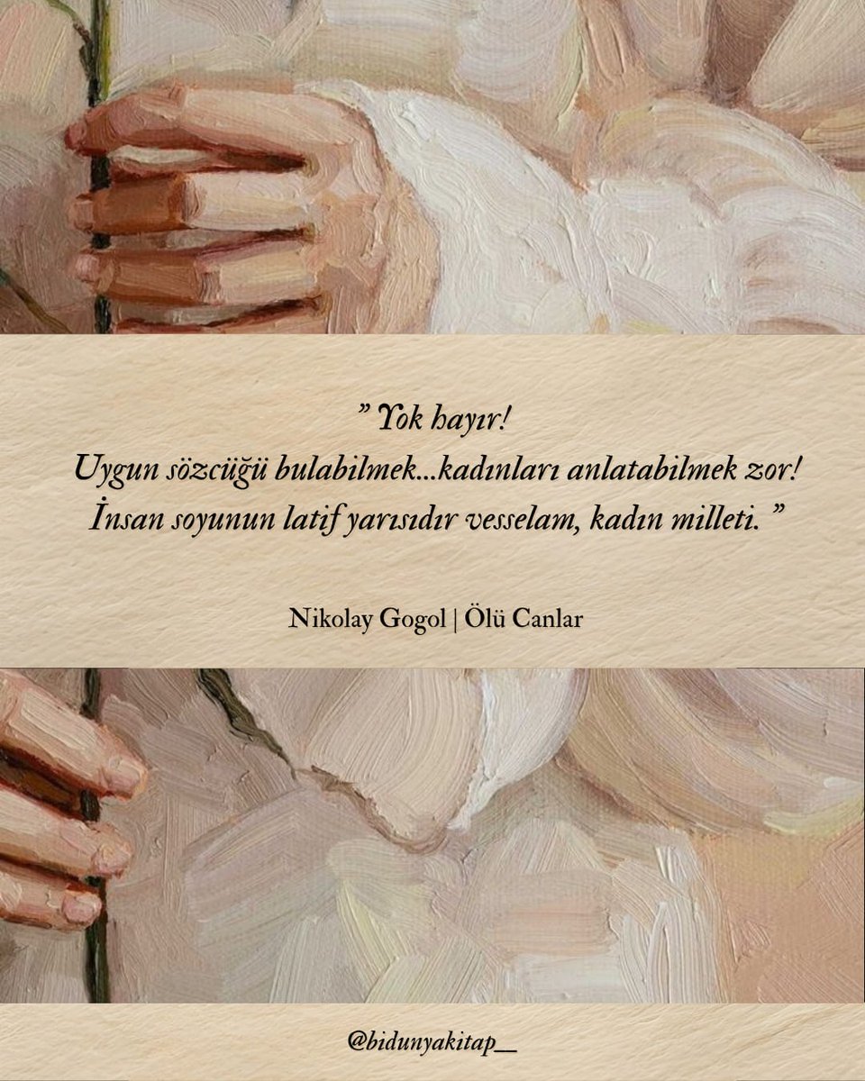 "Günün Alıntısı "
#bidunyakitap #nikolaygogol #ölücanlar