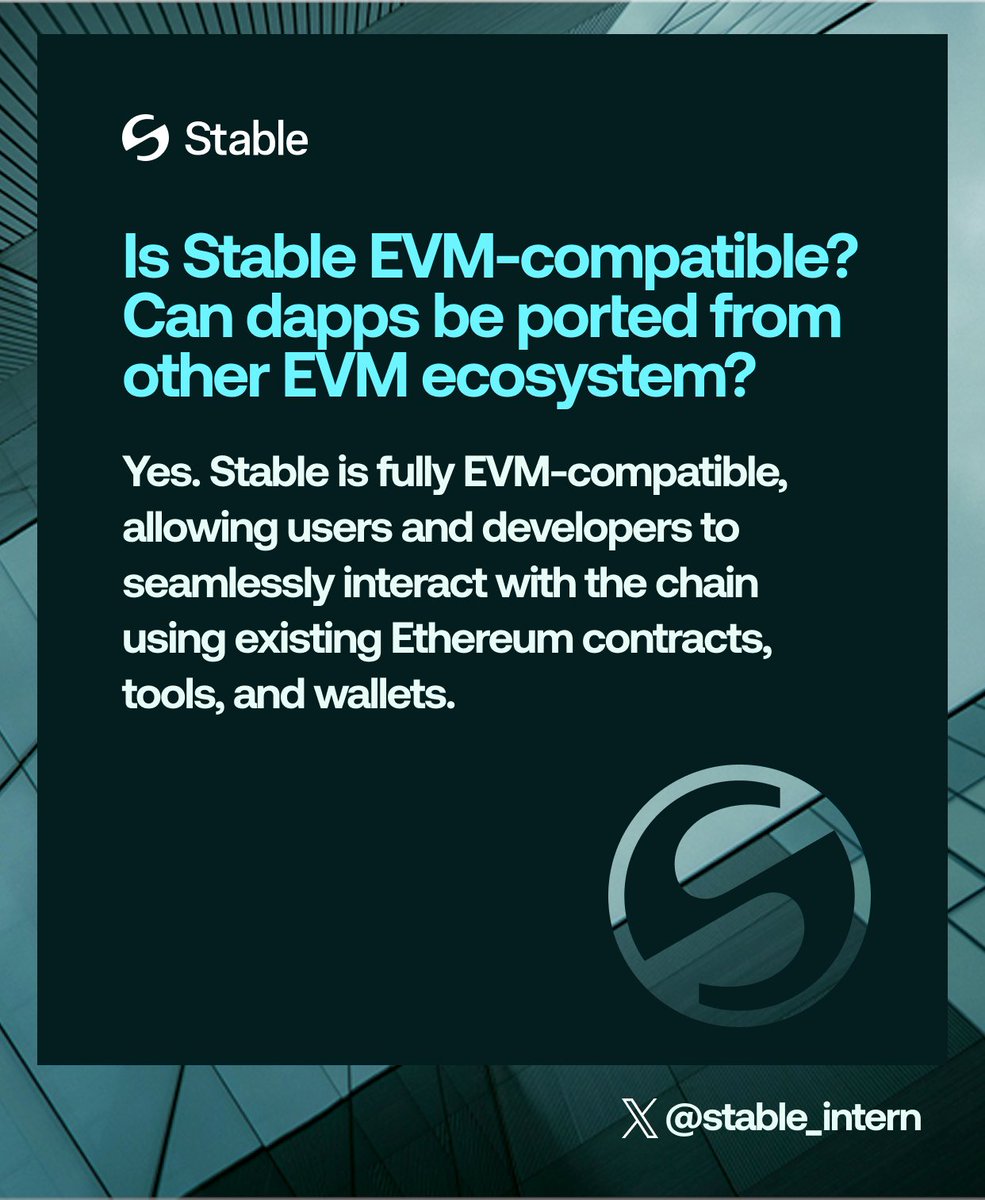 Stable Ecosystem tweet media