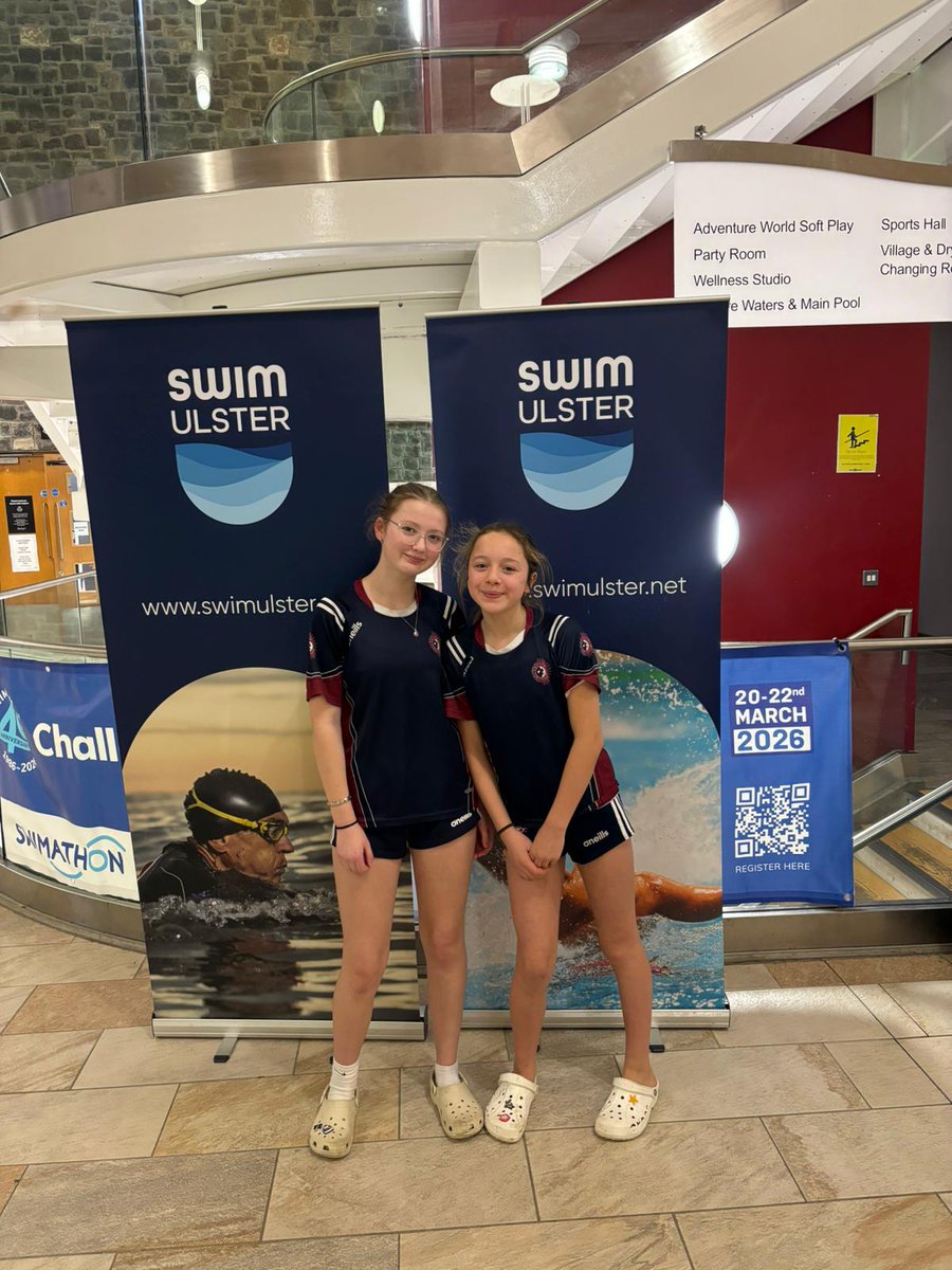 AquinasPEDept's tweet photo. An early start for our six junior swimmers for the Swim Ulster senior schools cup championships in Bangor today.  Mikey,Finn, Ronan, Gerard, Sophie &amp; Sarah will compete in two events each as well as the boys taking part in the 4x200 freestyle relay. Swim fast and have fun! https://t.co/ABVEJuTdbm