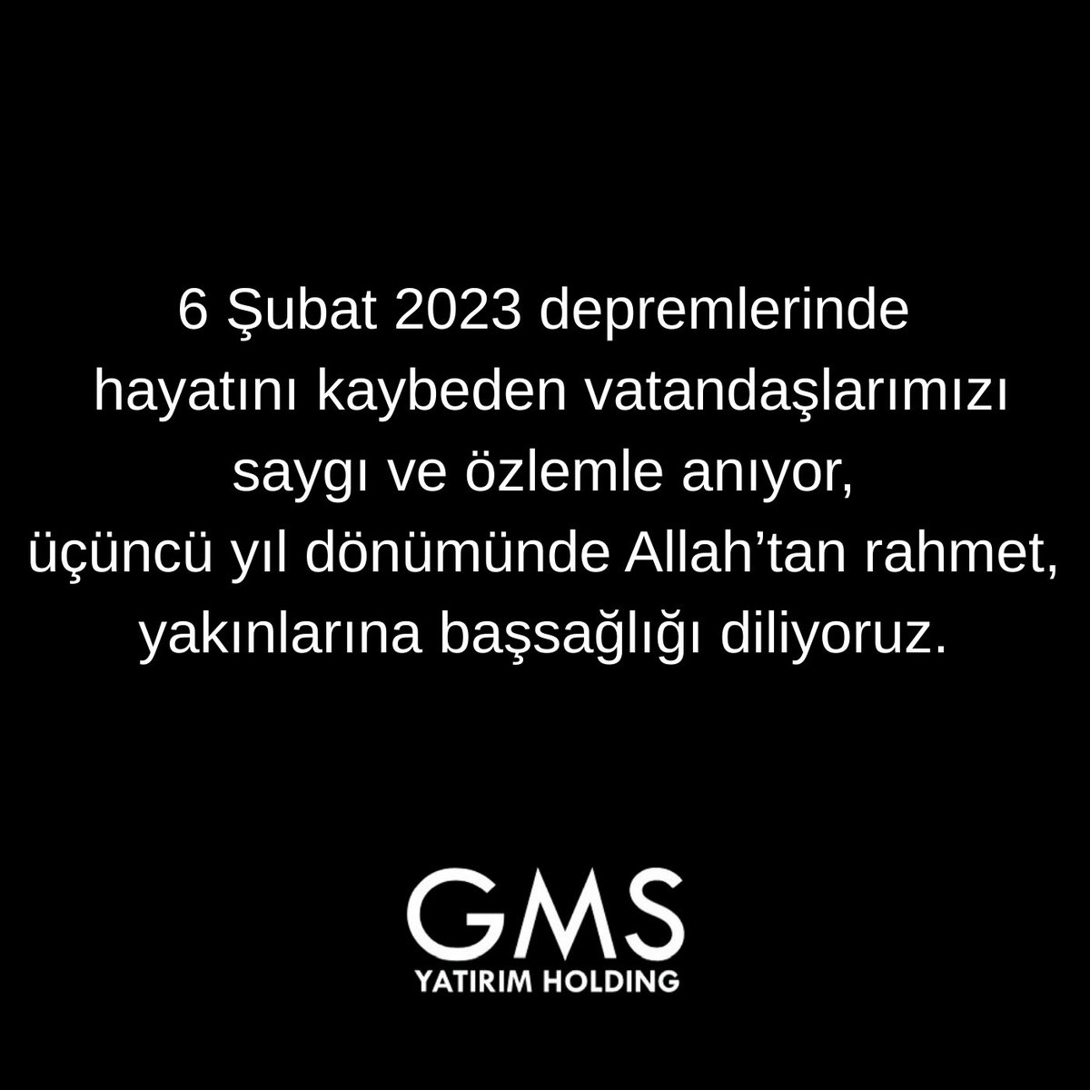 Gms Yatırım Holding tweet media