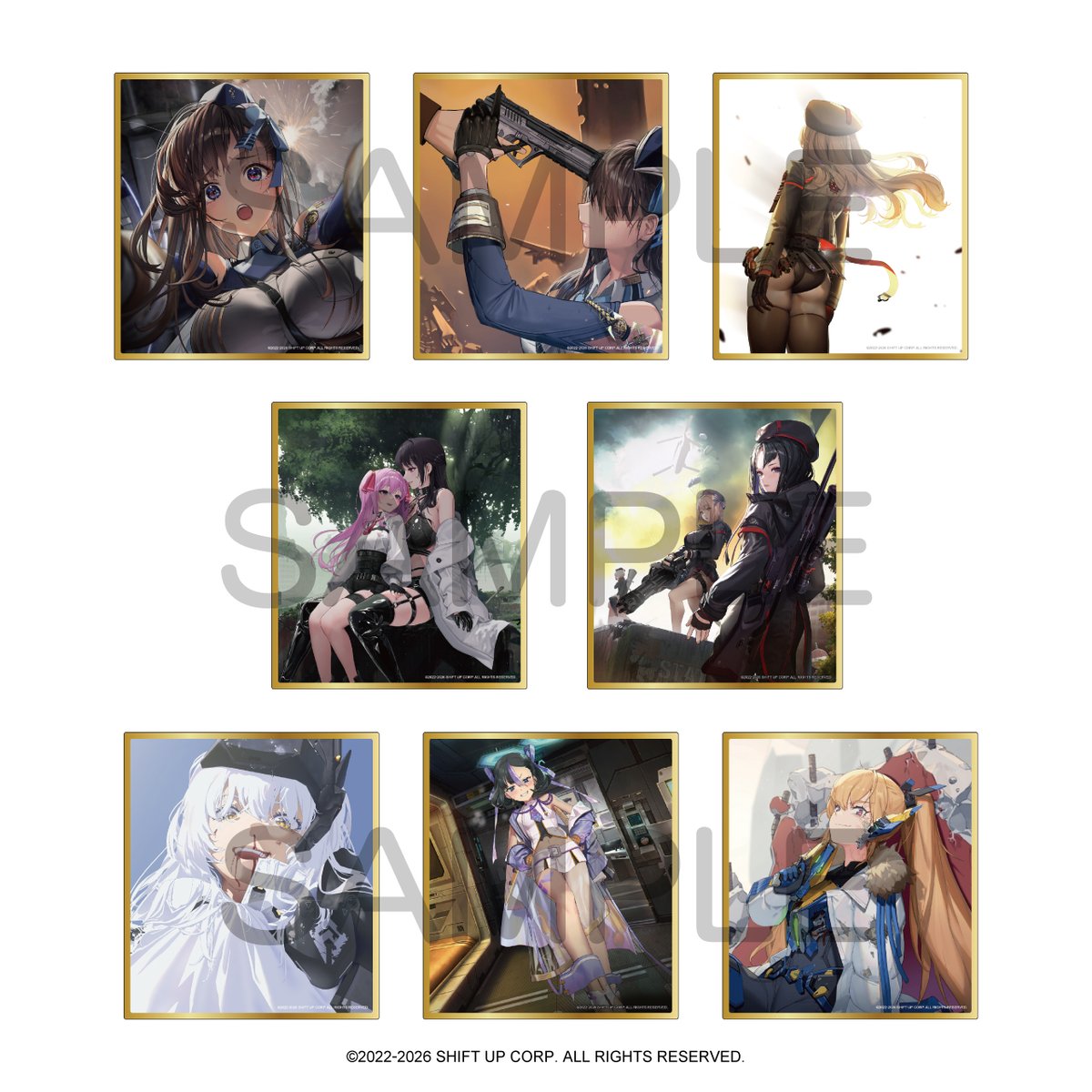 勝利の女神NIKKE アクリルクリア色紙 予約受付中📣🌟 ＼ #ニケ より