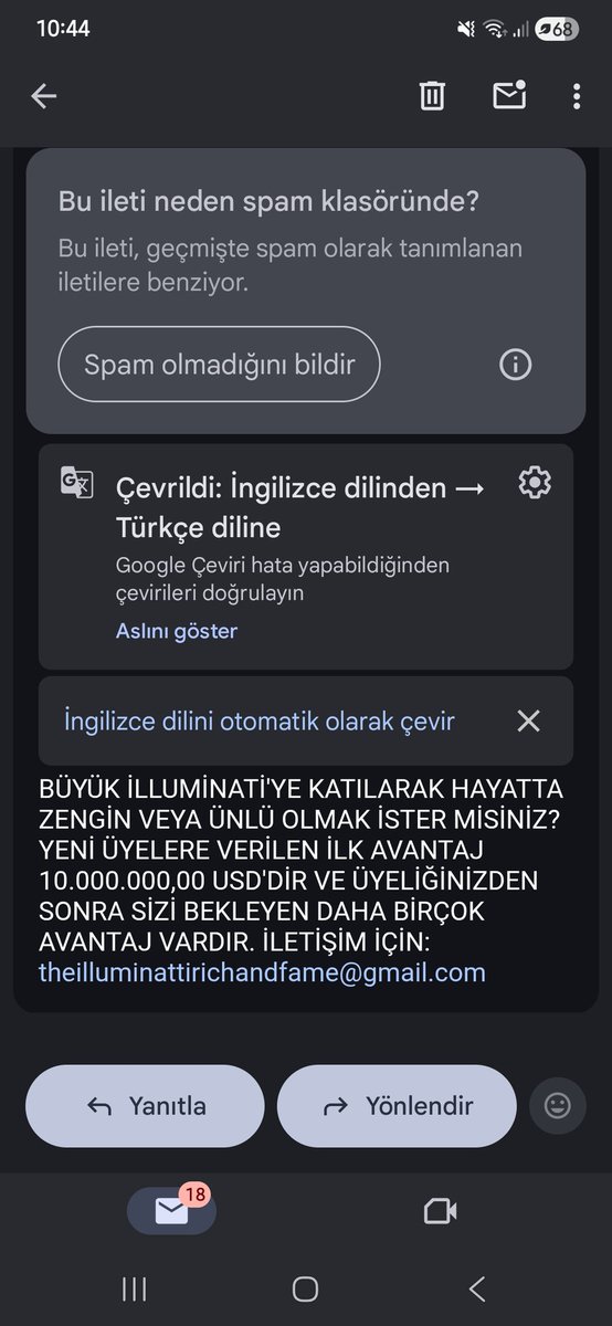 Beni istiyolar dnndns
