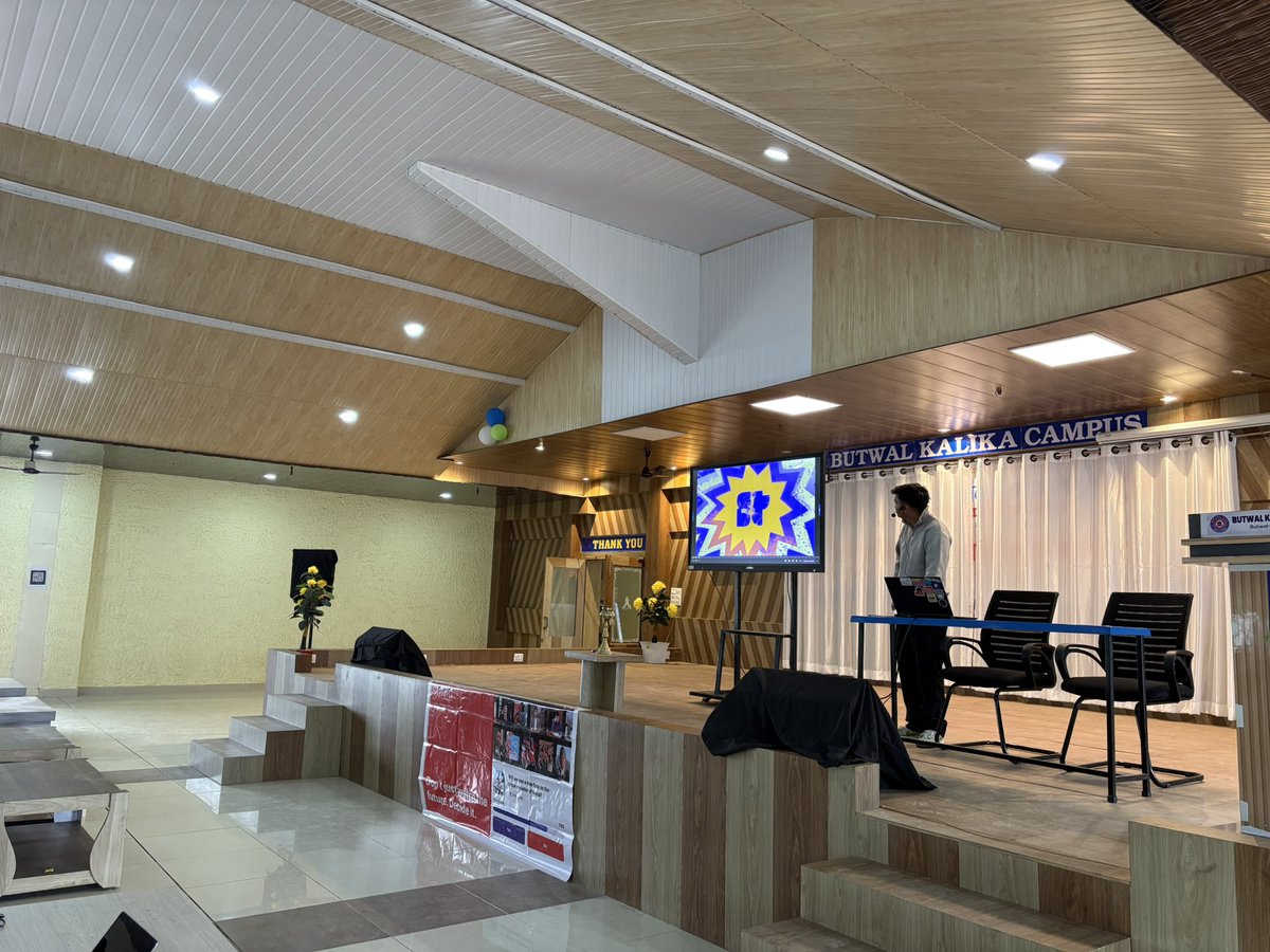 SuperteamNPL's tweet photo. The final stop of the Superteam Nepal University Tour is here ft. Butwal! 

160+ students, devs, designers, and builders have already checked in.

If you’re here, drop a gm below 👇 https://t.co/a5kiDzVOSs