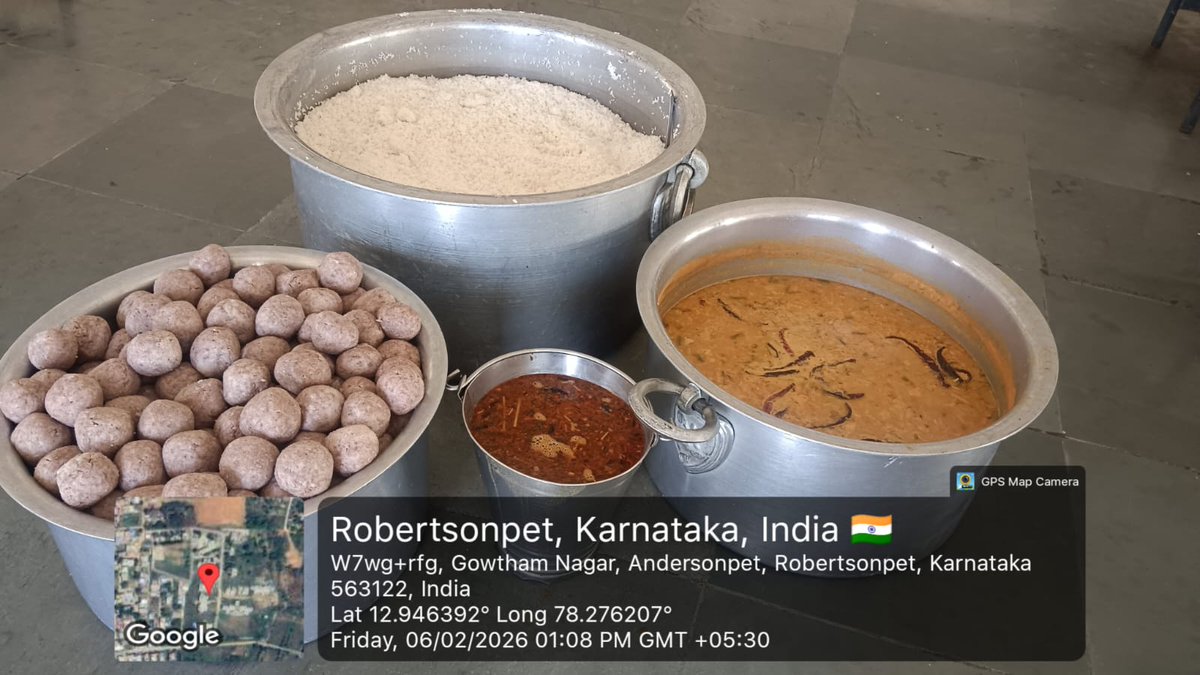 MDRSSC40KGF's tweet photo. Lunch #SocialAudit_SWDMeals #SocialWelfare_Karnataka @SWDGoK https://t.co/g2KrRUGAwb