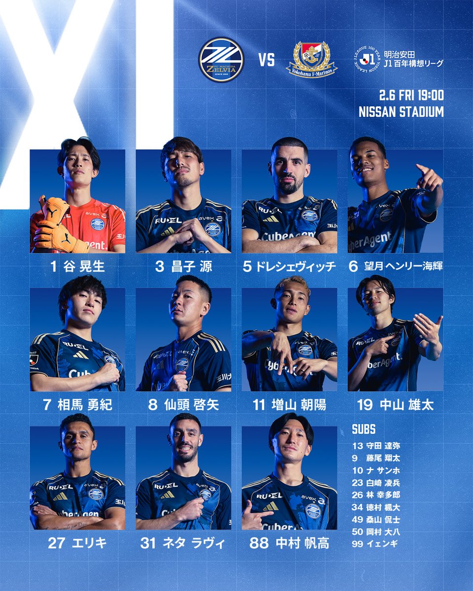 ❖━━━ 明治安田J1百年構想リーグ 第1節 #横浜F・マリノス 戦 スター