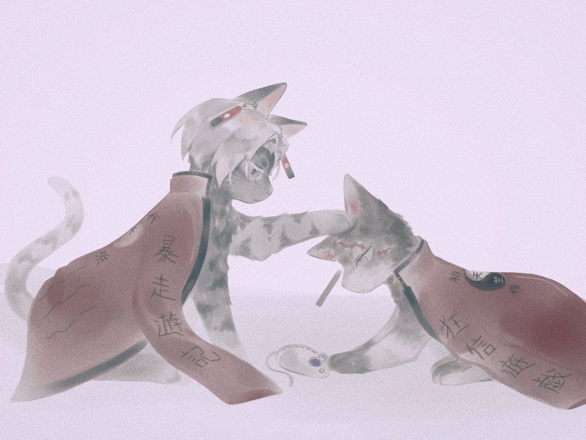 🦋🎴貓咪
有個地方毛色畫錯了修改了一下