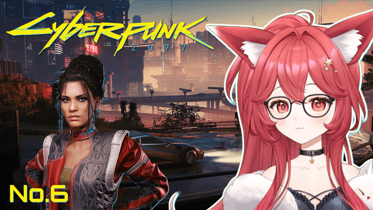 Going live later continuing #Cyberpunk2077!!✨
We back chilling in Night City! :D Come hang out~

🌟Linkies below!
🕖~7:00PM, GMT+8
#xaelive #vtuber

🔴youtube.com/watch?v=IJxXrr…
🟣twitch.tv/xaelamie