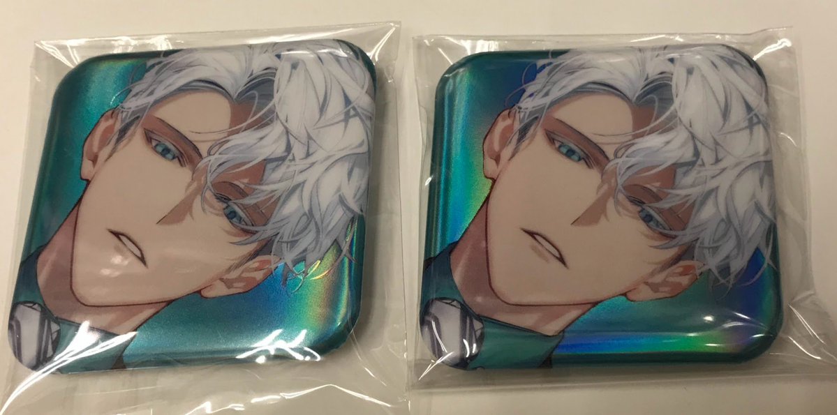 刀剣乱舞」より「大本丸博 2025 スクエア缶バッジ」雲生、大慶直胤が