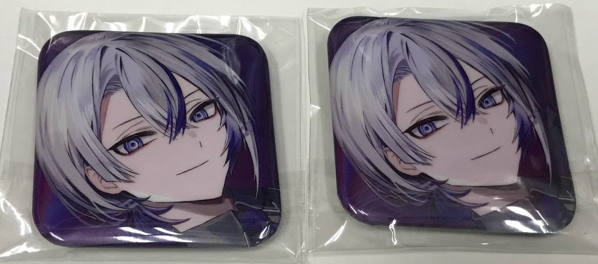 刀剣乱舞」より「大本丸博 2025 スクエア缶バッジ」雲生、大慶直胤が