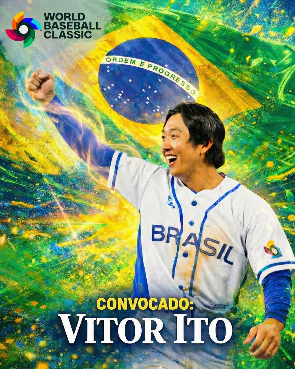 Vitor_ito's tweet image. WBCブラジル代表に選ばれました🇧🇷⚾️
全力で戦います。
応援よろしくお願いします！🐯

@ito_vitor