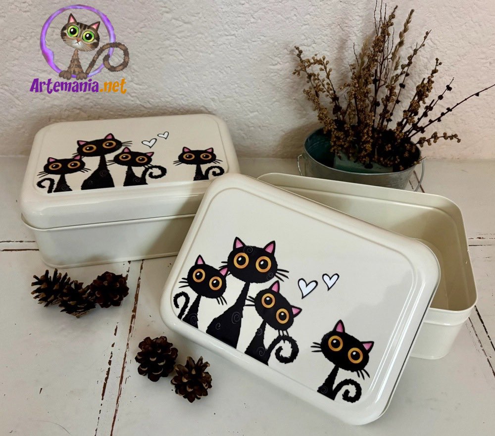 Cajas en stock, disponibles para envío inmediato 

#hechoamano #catlover #regalosoriginales #regalopersonalizado