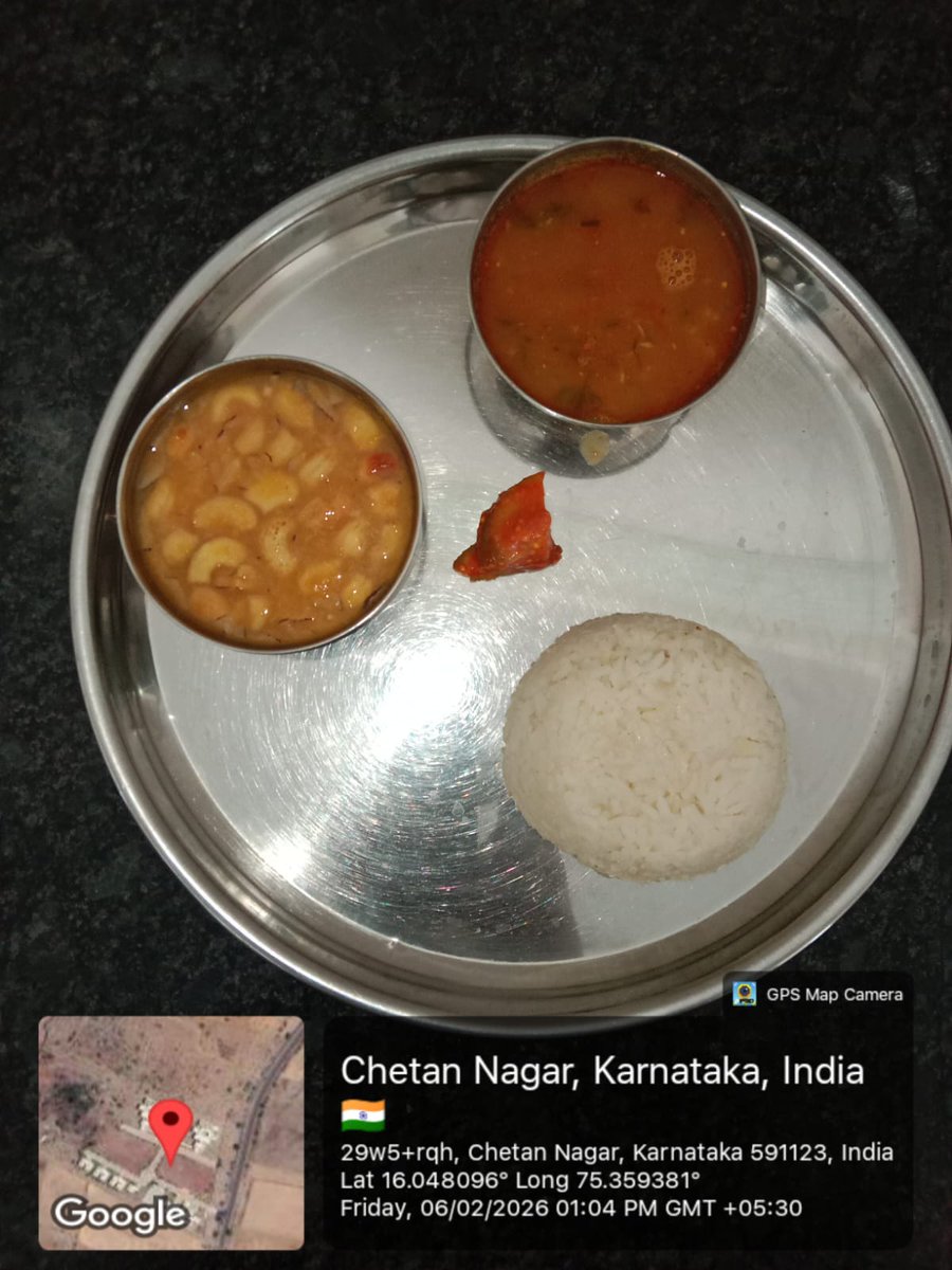 IGRS555's tweet photo. Lunch @CMahadevappa #SocialAudit_SWDMeals #SocialWelfare_Karnataka https://t.co/I1yz3umJSD