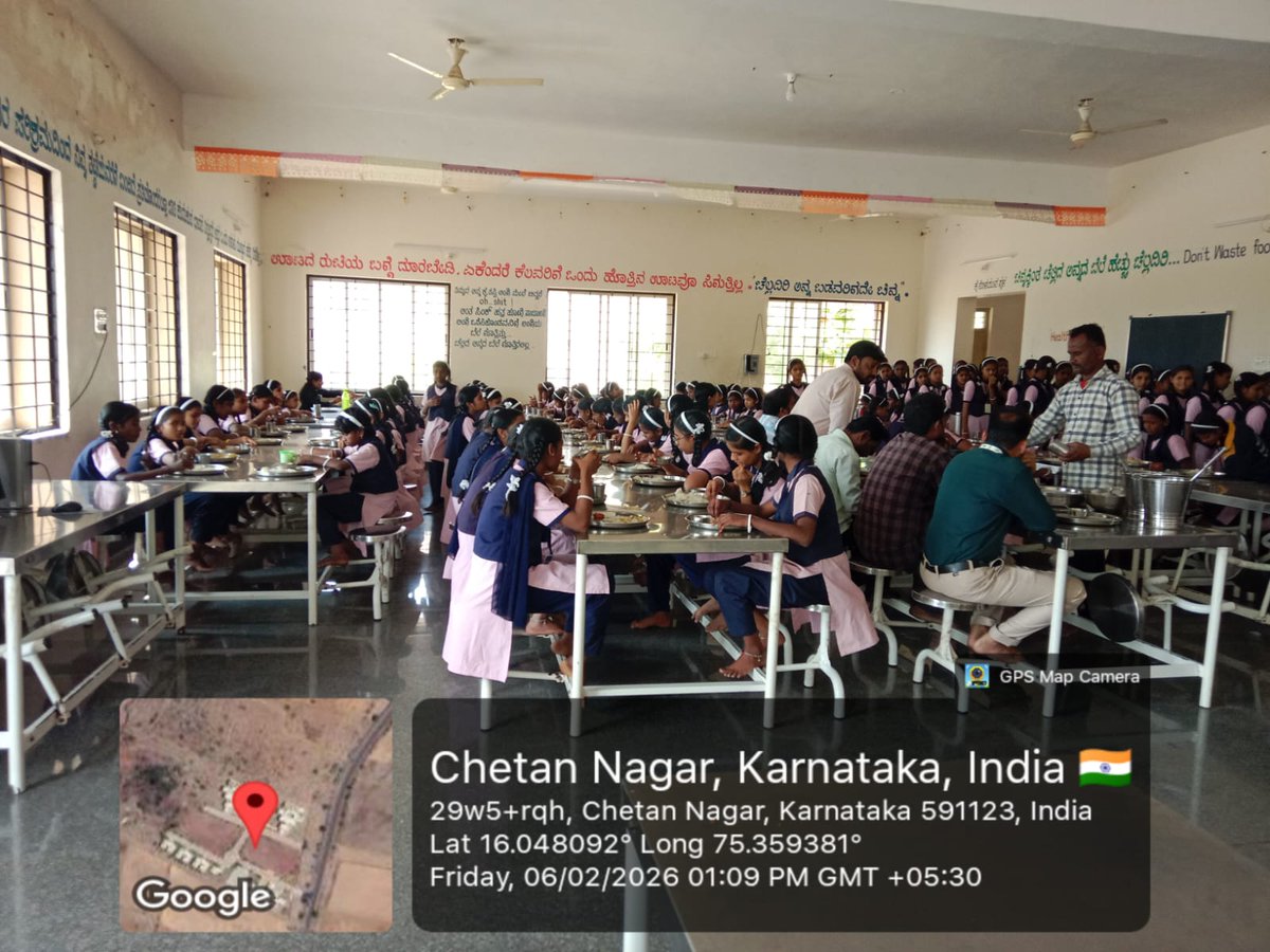IGRS555's tweet photo. Lunch @CMahadevappa #SocialAudit_SWDMeals #SocialWelfare_Karnataka https://t.co/I1yz3umJSD