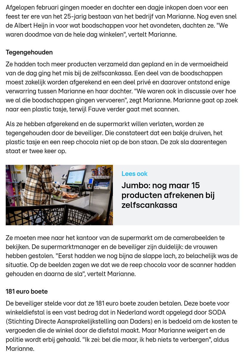 appeltroenen's tweet photo. @WimdenOudsten @ArmandvanWesten #Zelfscan En als het fout gaat wordt je als ordinaire winkeldief behandeld. 
Er gaat veel fout met die scanners, beschadigde barcodes, foutief ingevoerde prijzen, schittering van etiketten.
Bizar! https://t.co/ohZutSOvVx