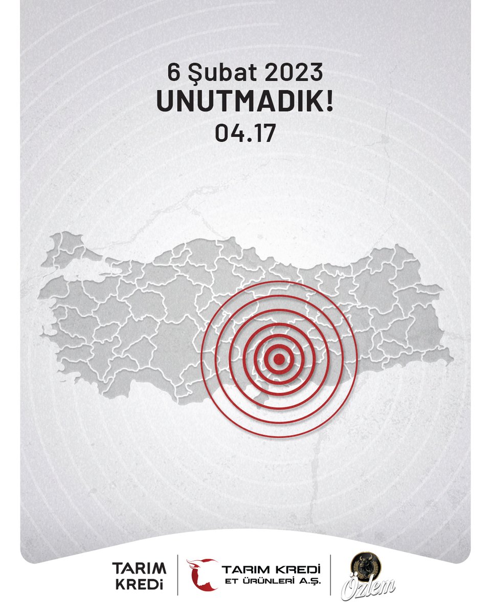 Kahramanmaraş merkezli depremlerin üçüncü yıl dönümünde kaybettiğimiz hayatları rahmetle anıyor, acılı ailelere ve tüm milletimize sabır diliyoruz.