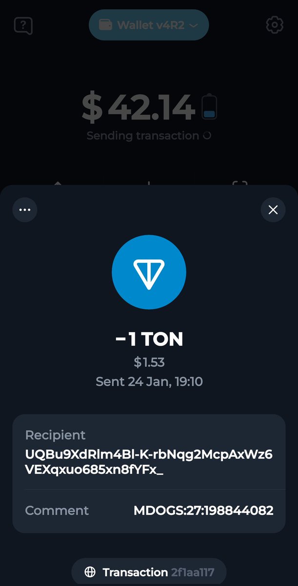 topoversara's tweet photo. @Mdogs_official I withdrew my MoneyDogs two weeks ago by paying 1 ton, but nothing has arrived in my wallet, please follow up.
#Airdrops https://t.co/4Wnvzs7lBo