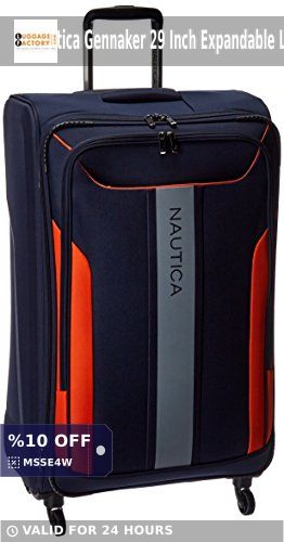 Luggage_Factory's tweet image. 🌊 Sail away in style with the Nautica Gennaker 29" Expandable Spinner! Experience effortless travel with its push-button trolley handle and 4-wheel spinner system. Perfect for any adventure! Get yours now at just $166.31. 🌟 #Nautica #TravelEasy shortlink.store/zjud4lqxhb_m