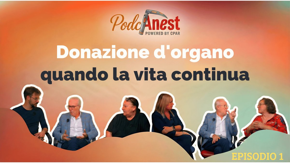 giovannilandoni's tweet photo. Primo Podcast per non medici su tematiche di Anestesia, Rianimazione e Terapia del Dolore. https://t.co/QpNOBPvlf6

“Donazione d’organo. Quando la vita continua”

Organizzato dal collegio dei professori di anestesia e rianimazione (CPAR)
@CarloStagnaro @QuinziUgo @beppesevergnini https://t.co/Lo5N19voXm