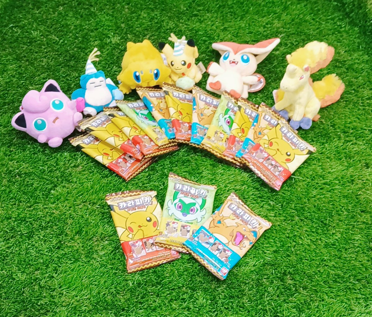 #RT이벤트

RT 추첨 1분께 포켓몬 캬라파키 초콜릿 보내드립니다

이벤트 기간: ~2/28
당첨자: <a href="/BNKRmall/">반다이남코코리아몰</a> 에서 추첨 후 개별 DM