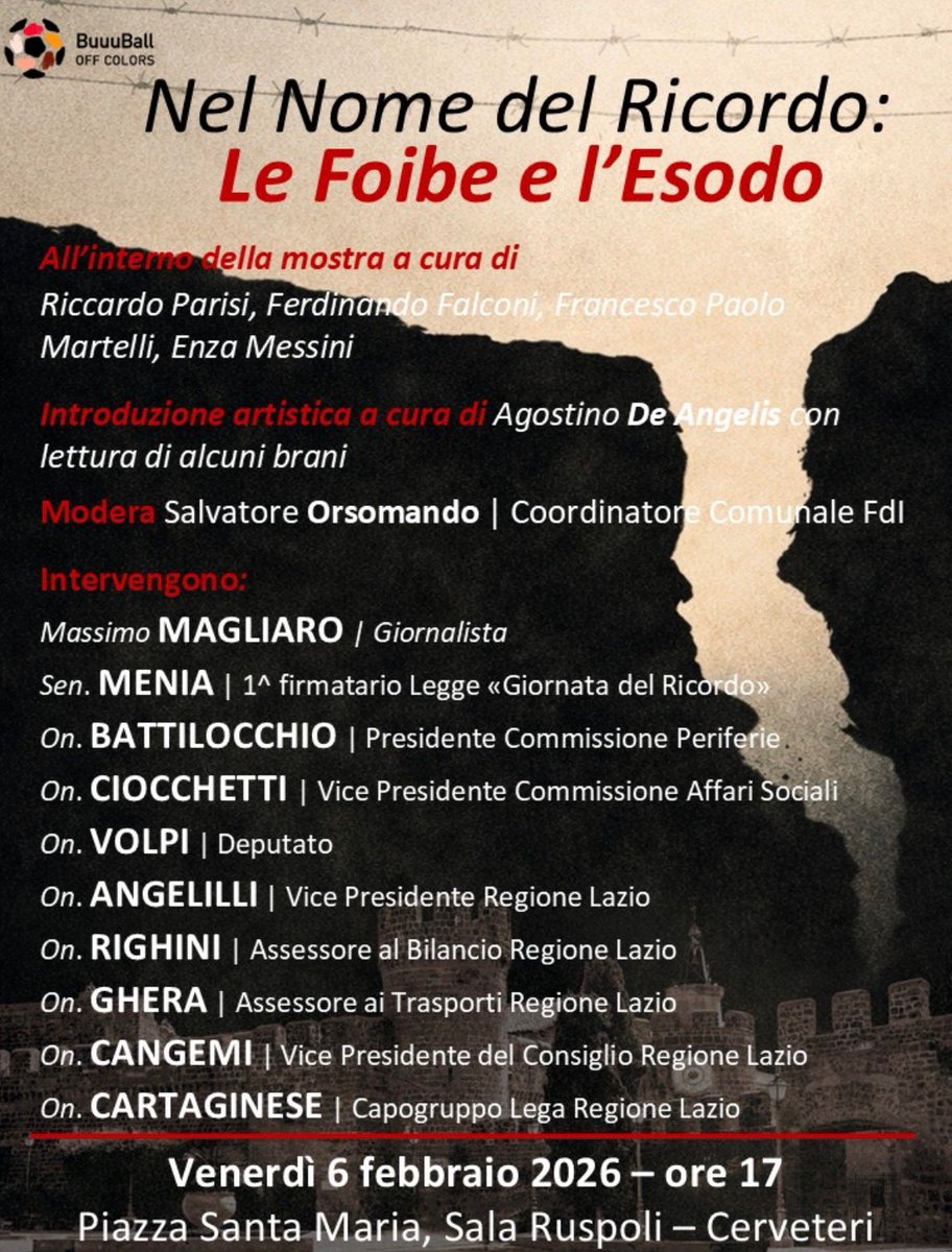 Roberto Menia tweet media