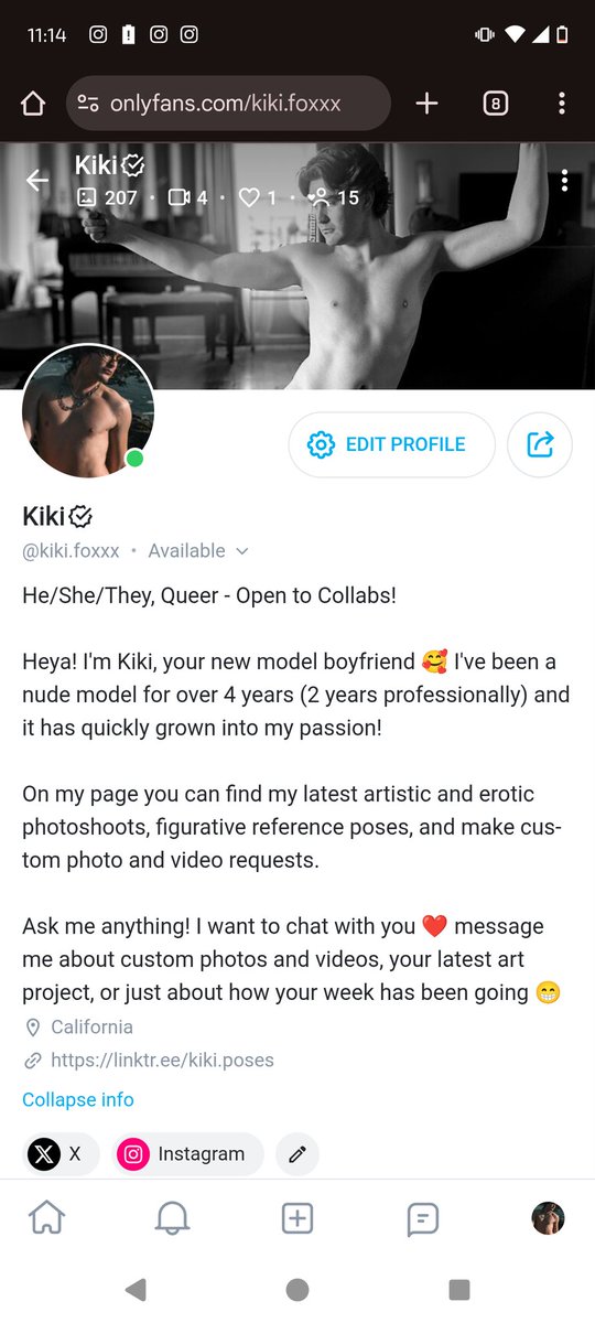 KikiPoses's tweet photo. New posts on my OnlyFans! 🩵🤍 Subscribe for free to see my latest photoshoots, figurative and erotic art poses, and chat with me about anything you'd like :) #model #art #drawing #painting #photoshoot #nude #nsfw https://t.co/whhfbHL7Tf