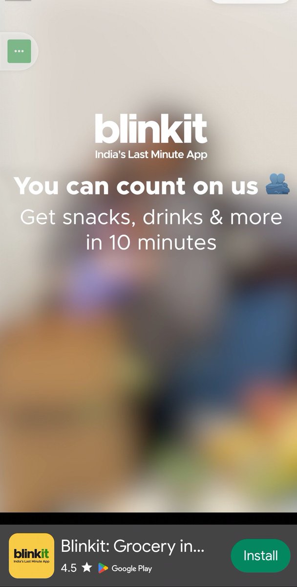 mullawasiti's tweet image. Hey @letsblinkit despite the government's clear instructions, you are still showing this "10 minutes delivery" advertisement. 

Who are you misleading too.? People don't this ten minutes delivery. They need the safety and security of gig workers. 
@SQMasood @GIPSWU_ @TGPWU