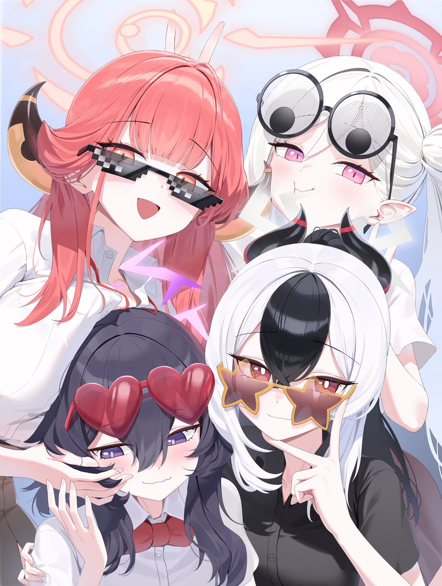 #ブルアカ
+👓👓👓👓