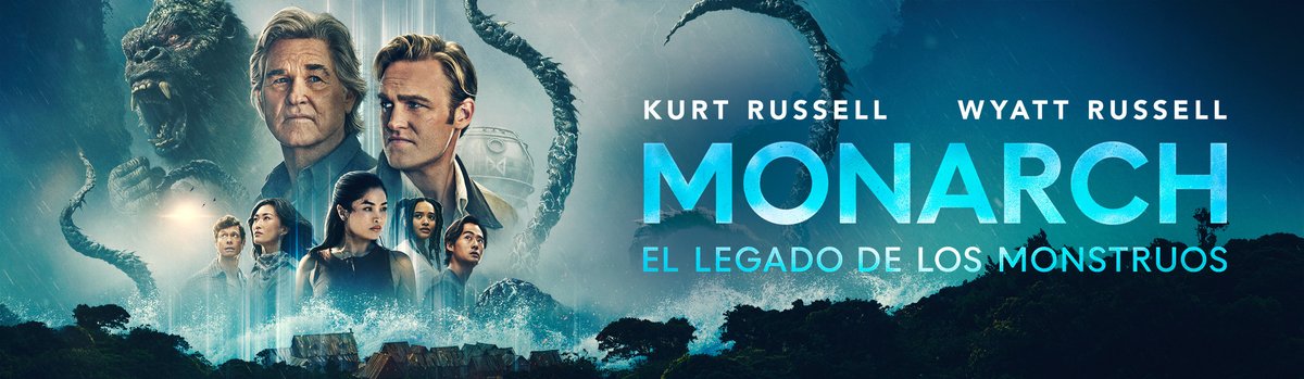 AppleTVES's tweet image. El primer episodio de la segunda temporada de ‘Monarch: el legado de los monstruos’ (#Monarch) ya está disponible.

Protagonizada por Kurt Russell, Wyatt Russell, Anna Sawai, Kiersey Clemons, Ren Watabe, Mari Yamamoto y Anders Holm.