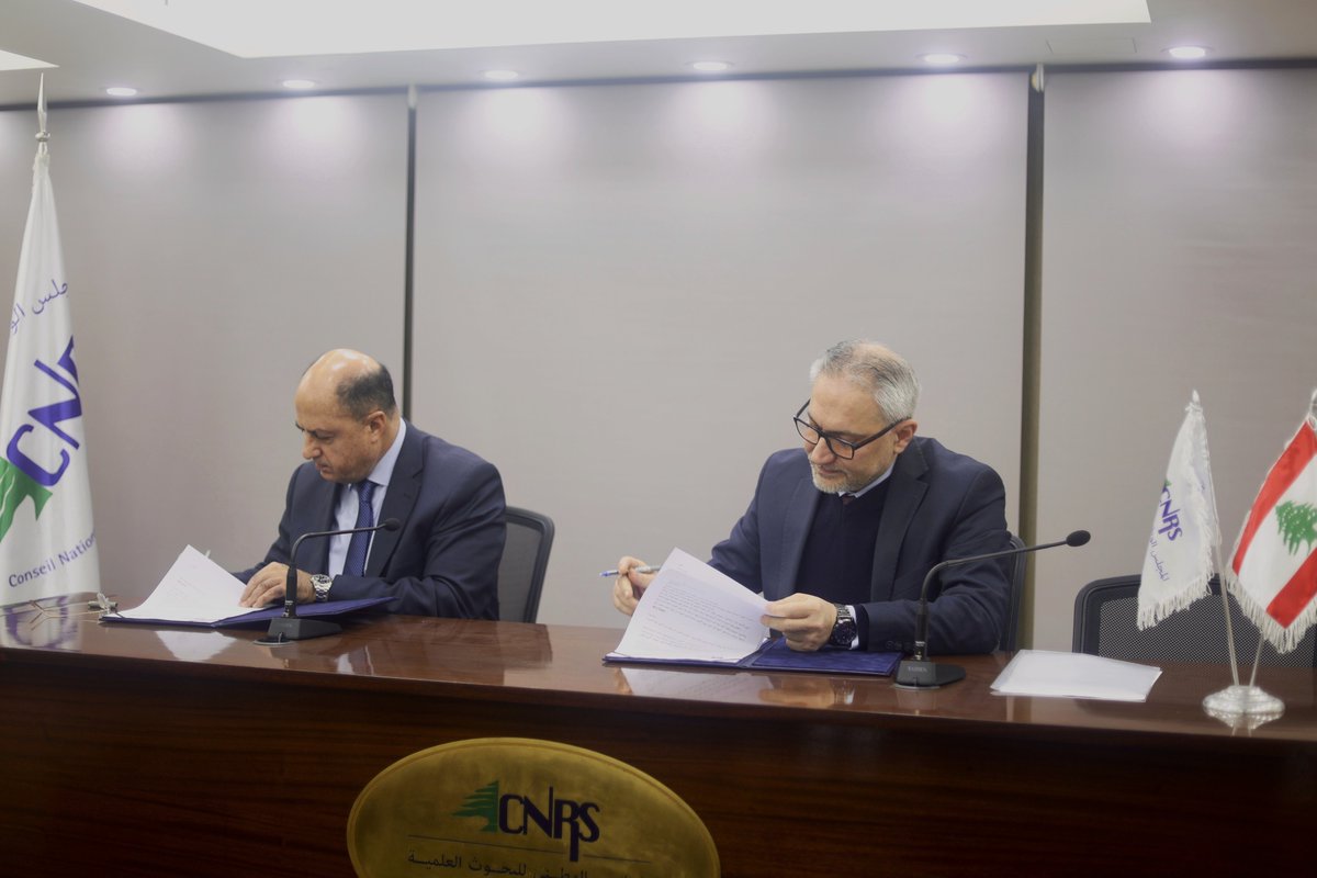 CNRS Lebanon tweet media