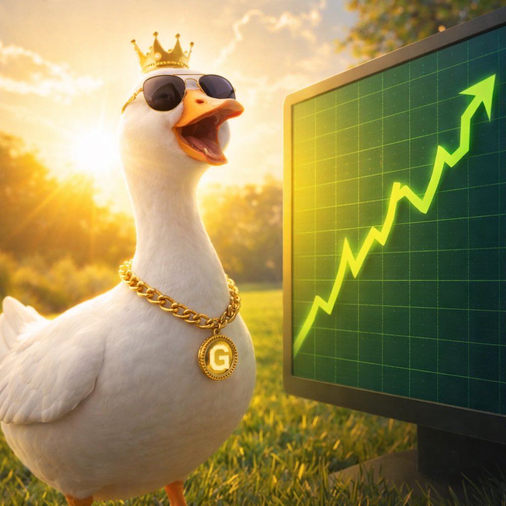 SabastianA99294's tweet photo. Morning check-in from the $GOLDENGOOSE πͺΏβοΈ
While the market takes a breath, we keep building on Solana β fast, scalable, and ready for the next leg up.
The chart may dip, but conviction doesnβt.
Uber Sol. Real momentum. π
#GOLDENGOOSE #Solana #Crypto #BuildOnSol #Web3 https://t.co/E3vMkXPT5m