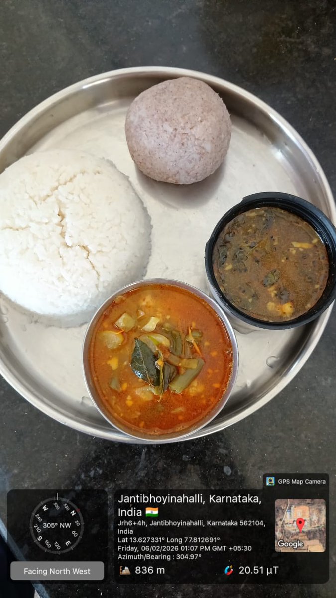 KSomenahalli's tweet photo. #SocialAudit_SWDMeals 
#SocialWelfare_Karnataka 
Today's lunch https://t.co/Z0utf4Zk1Y