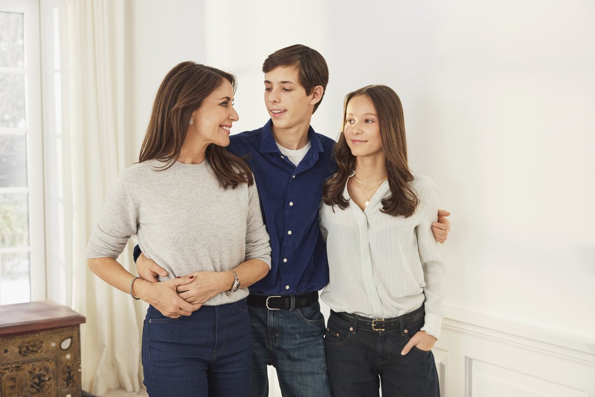 Six new photos were released to mark Princess Marie's 50th birthday today.

Photos: Jakob Kirk ©