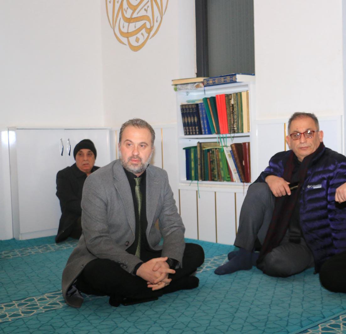 elazigmem's tweet photo. Valimiz Sayın Numan HATİPOĞLU,  İl Milli Eğitim Müdürümüz Beraat ŞAHİN, il protokolü ve vatandaşlarımız,  6 Şubat depreminin 3. yıl dönümünde, asrın felaketi olarak hafızalarımıza kazınan o kara günün acısını bir kez daha yüreklerinde hissederek İmam-ı Azam Camii’nde düzenlenen Mevlid-i Şerif ve dua programına katıldılar. @tcmeb @Yusuf__Tekin @numanhatipoglu  @SahinBeraat  #TürkiyeminGücüneBak