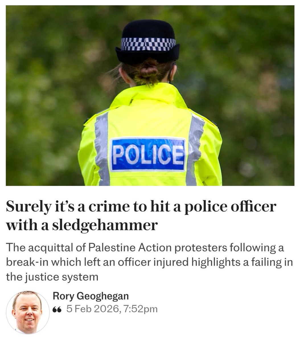 SafetyScoreUK's tweet photo. Our Founder @RoryGeo writes in today's @Telegraph:

“If we want fewer victims of crime, safer streets and a justice system that commands respect, we must start by valuing those we ask to enforce it.”

https://t.co/fRyv22TJRD https://t.co/iLUiXdSjGF
