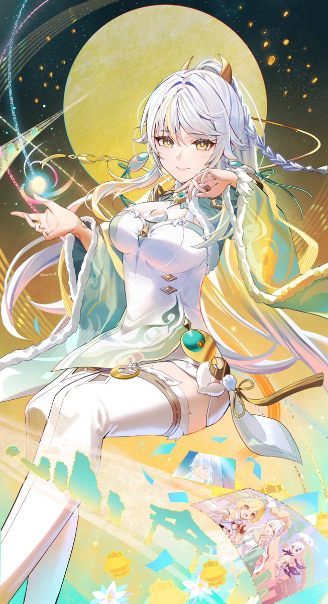 月の在処へ #LunaIVFanart 兹白お姉さん🌙