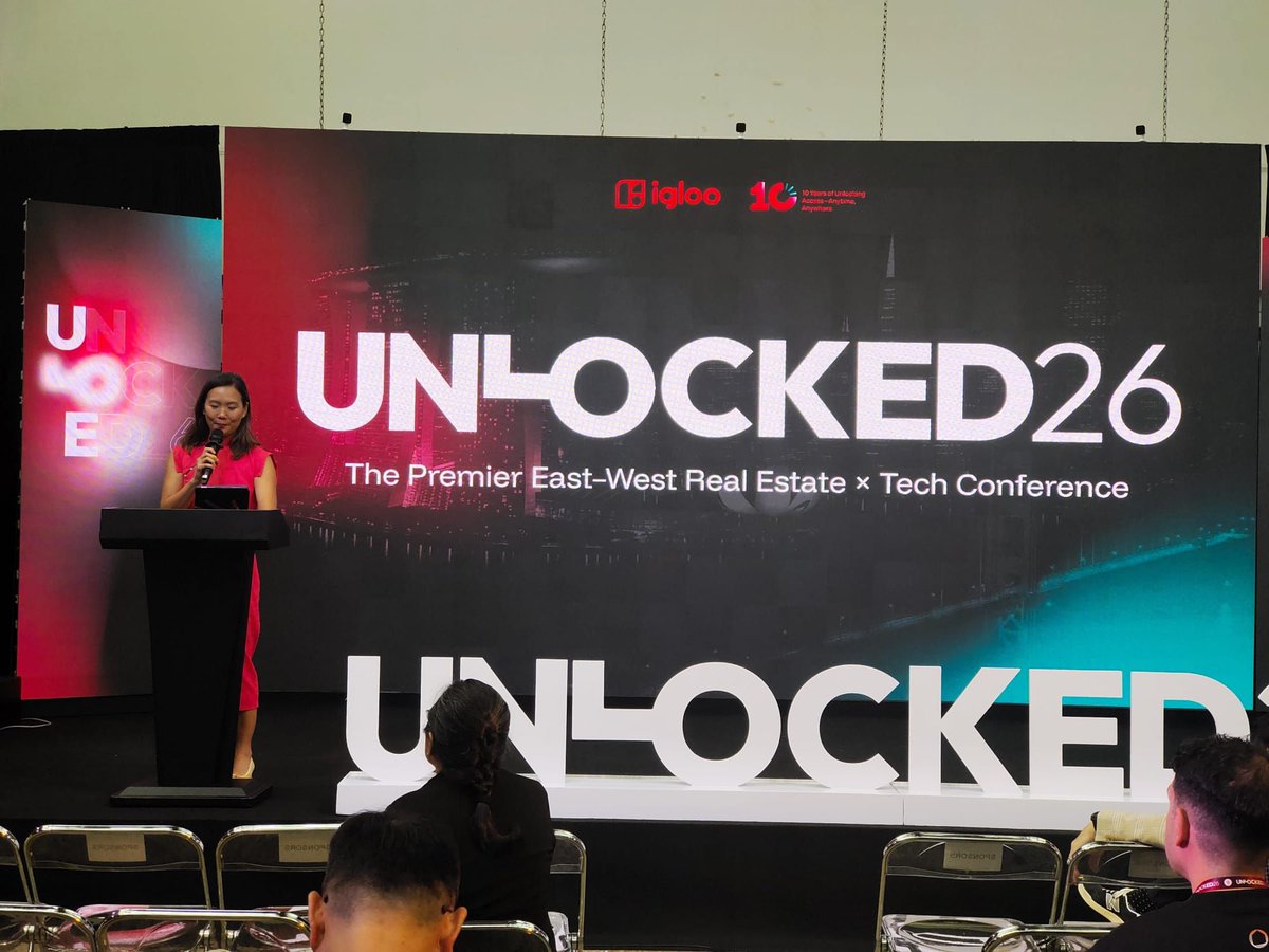 thelibrarianai's tweet photo. 🚀 Big moments at #UNLOCKED26: The Premier East–West Real Estate × Tech Conference, hosted by igloo on 4 February at GlassDome – Landmark of Good.

The one-day summit brought together leaders from real estate, tech, and finance to explore collaborations shaping the future of the industry. We were proud to showcase https://t.co/HAYHWdVEmd’s latest real estate feature, enabling agents to update client preferences on the go and instantly surface relevant property listings—within minutes.

 A special shoutout to Fabian Tan for his stage debut and to Tiago Costa Alves for sharing insights on how AI is transforming real estate operations.

Grateful to connect with industry experts and looking forward to more conversations that move proptech forward.

#unlocked26 #igloohome #TheLibrarian #PropTech #AI #RealEstate