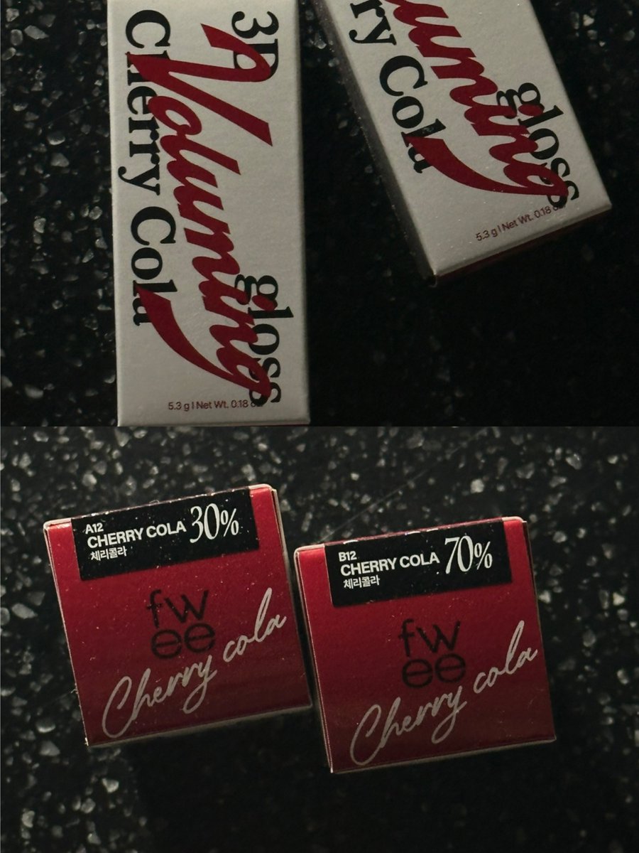 peeeeeakk's tweet image. #RT 해주신 팔로워분들 중 두분을 추첨하여 품절대란 이었던 퓌 미국 출시 콜라글로스를 드려요 ..🥤🖤❤️

받고 재판매 없이 예쁘게 잘 사용해주실 분이었으면 좋겠어요 !

퓌 콜라글로스 체리콜라 30% / 체리콜라 70% 미사용 제품, 색상 랜덤

#rt이벤트