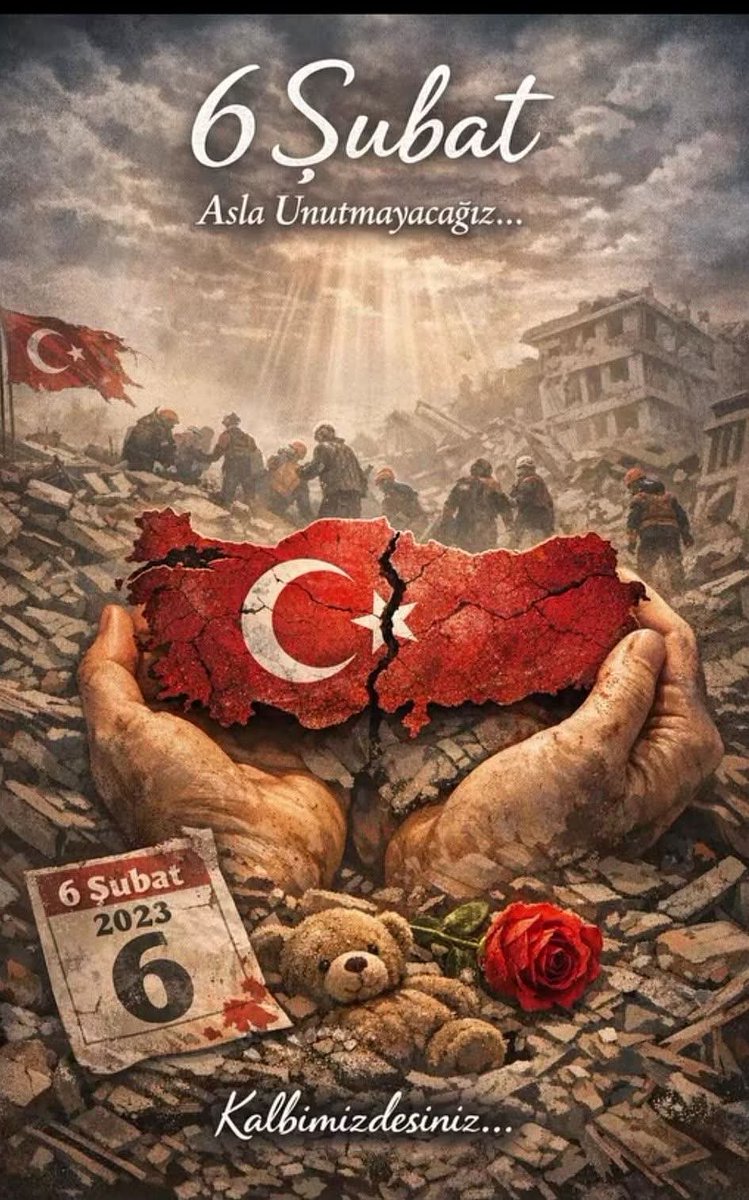 BurhanSevencan's tweet photo. Şubat 2023’te yüreklerimizi yakan, hafızalarımıza kazınan iki büyük depremin acısını, yitirdiğimiz canları unutmadık. 

Devlet ve Millet seferberliği ile yine birlikte acıların üstesinden gelmeyi, ayağa kalmayı bildik. 

Yıl dönümünde kaybettiğimiz canlara rahmetle diliyorum… https://t.co/zbewmJsROm