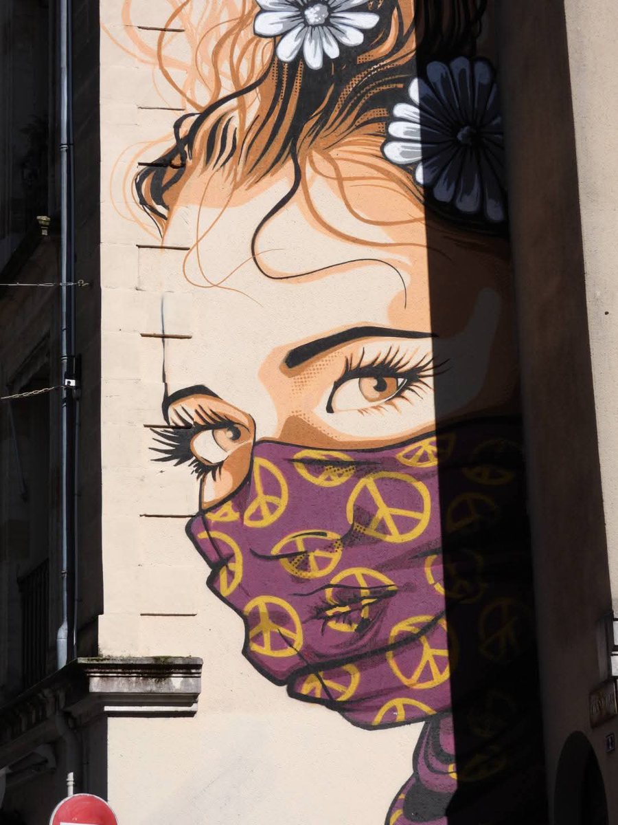 PatrickFavrel's tweet photo. #StreetArt in #France #Bergerac, by #RNST https://t.co/oc3JKdTCeq