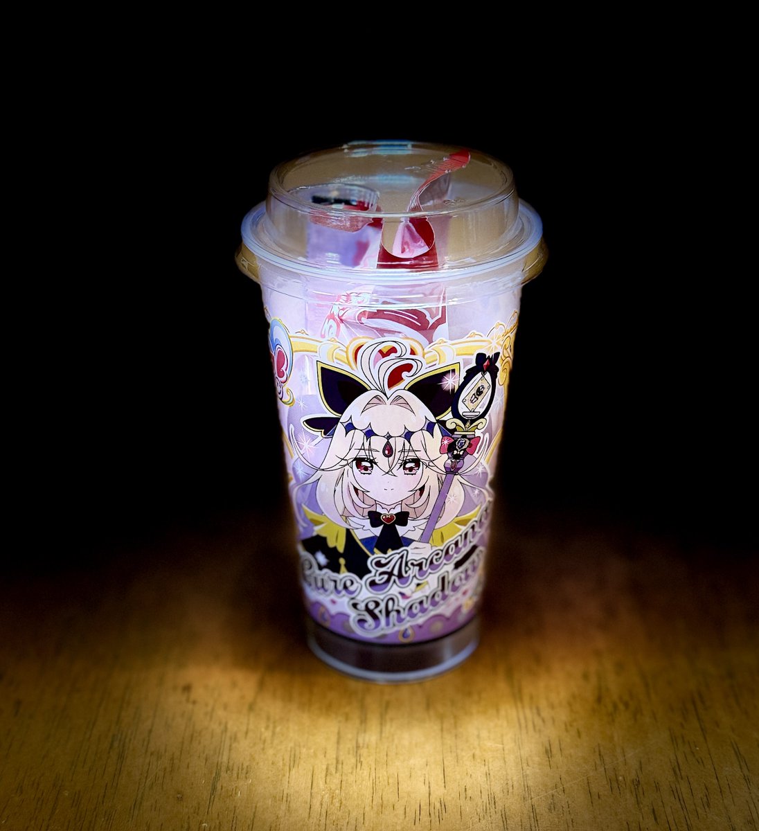 「ふりふりシェイクで アルカナさん手に入れたので任務完了! 飲んで飾ります #たん」|Dboy@カトリーヌ画集25%のイラスト