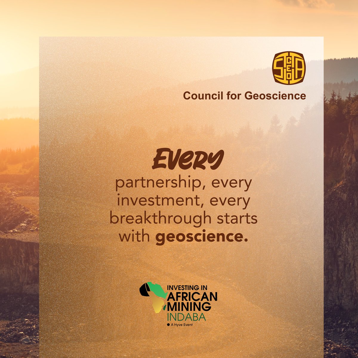 We're 3 days away from #MI26! Our CEO and Management Team can't wait to engage on exploration investment, critical minerals, geological mapping and partnerships that enable sustainable development.

#GroundedinCollectiveProgress #MI26StrongerTogether #MI26MakeYourMark