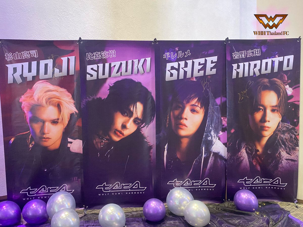 WHHThailandFC's tweet image. 4 หนุ่มมาที่แฟนโซนที่ทางบ้านจัดด้วยค่ะ มีฝากลายเซ็นไว้ด้วยน้าาาา แวะมาดูมาถ่ายรูปกันได้เลยค่ะ 💕

✨ #WHHxANIMONIUM ✨

#ANIMONIUM2026 
#WOLFHOWLHARMONY 
#WHH #วูฟฮาวล์ฮาร์โมนี่
#WHHinThailand