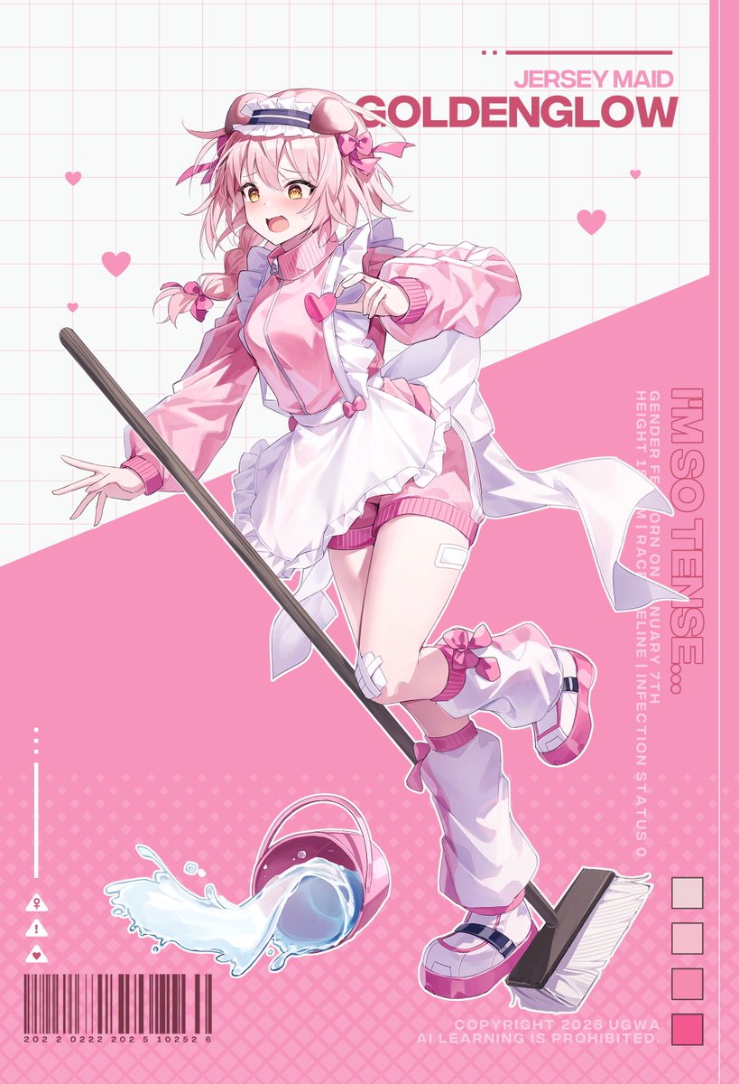 Ugwa_chung's tweet photo. #アークナイツ #Arknights
ゴールデングロー ジャージメイド https://t.co/a0jwk2kA00