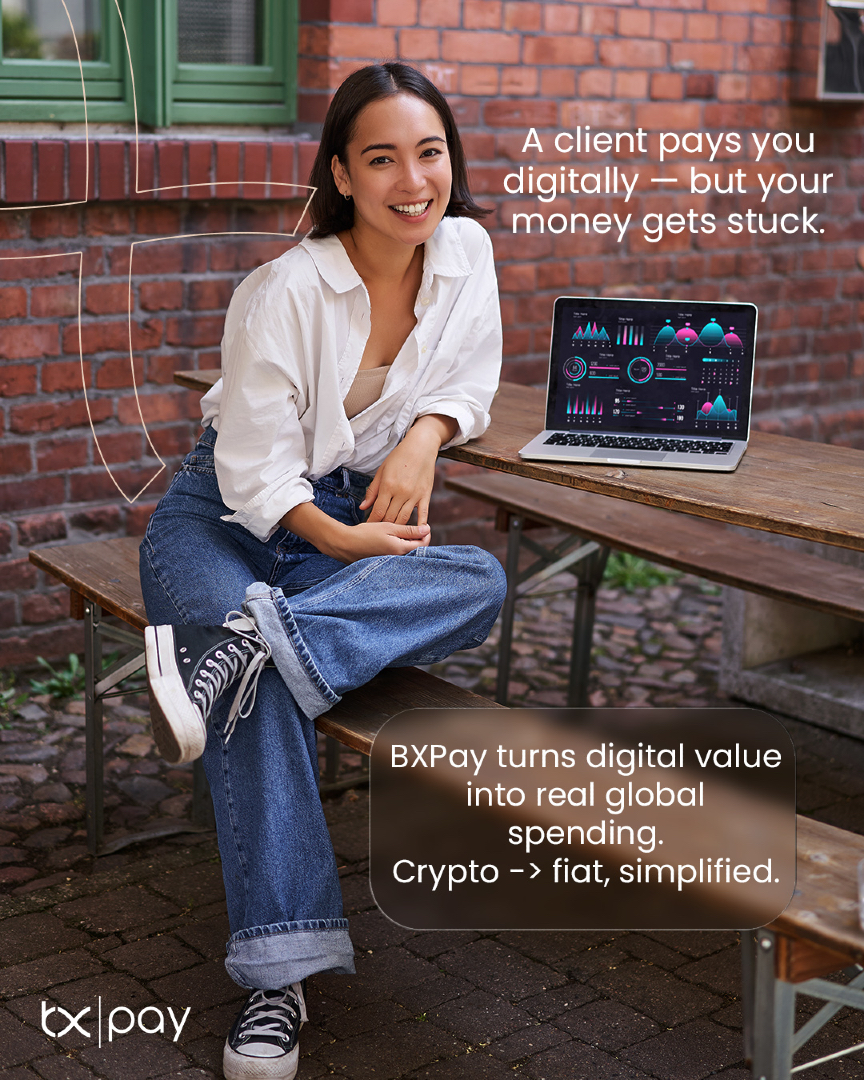 BXPayGlobal's tweet photo. Receive transactional value through modern digital methods and access it for everyday global spending with your Crypto card — all from one interface. Crypto → fiat made easier with BXPay.
DM us for more Info or Visit our Website https://t.co/HBqCE0IUjs https://t.co/rCRrE7z7ri