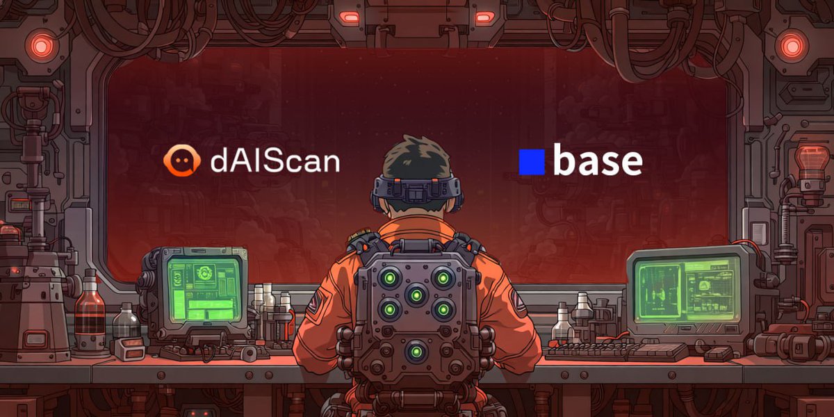 dAI_scan's tweet image. Great to see ERC-8004 gaining traction — a real step toward standardization and scale.
@dAI_scan  now supports base network! congrats team!

@VittoStack @DavideCrapis @Marcello_AI @marco_derossi @jessepollak