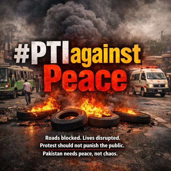 The common man wants peace, bread, and a future. He doesn't want another day of lockdown.
 
#PTIagainstPeace