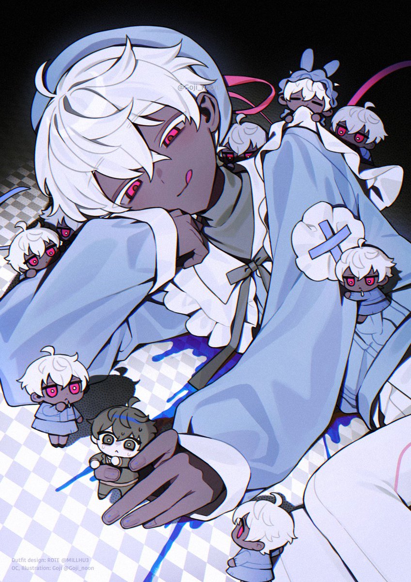 去年はどんどん描き込み量が増えていたので良いところは残しつつこのくらいにまとめていきたいな…が今年の目標です