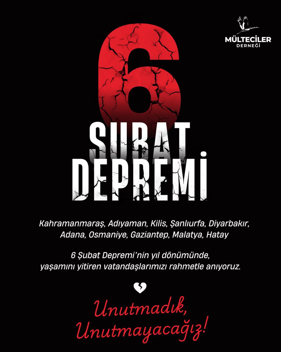 Mülteciler ve Sığınmacılar Derneği 🇹🇷 tweet media